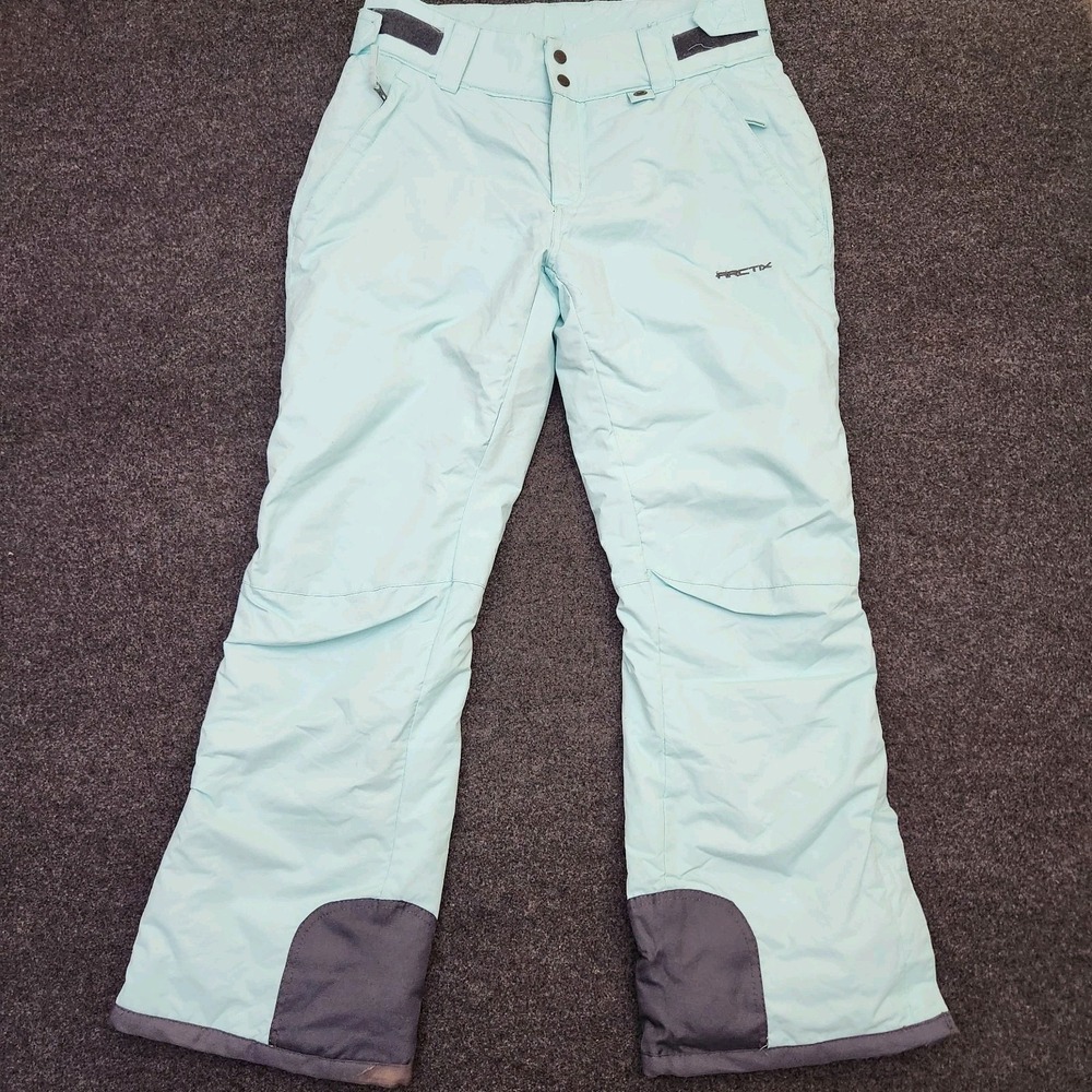 Arctix Womens Large Light Blue Regular Fit Insulated Snow Pants Ski-Apres